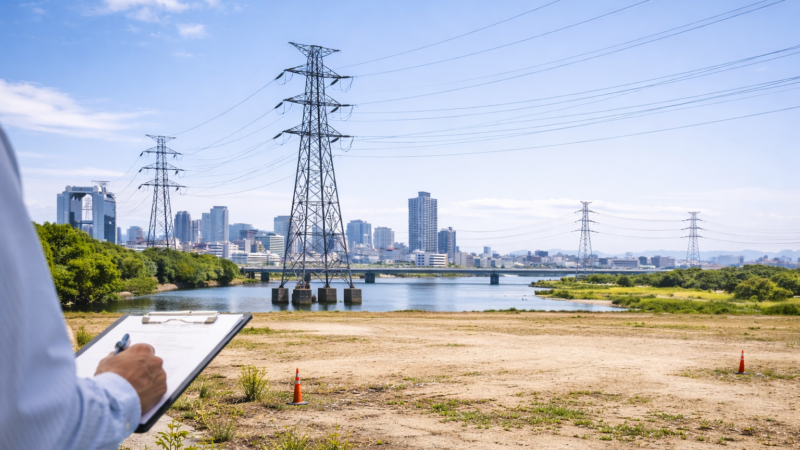 送電線の下にある土地は売却できる?大阪市での注意点と進め方