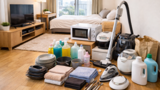 一人暮らしにかかる平均家具・家事用品費用とは？初期費用の目安と内訳を解説 