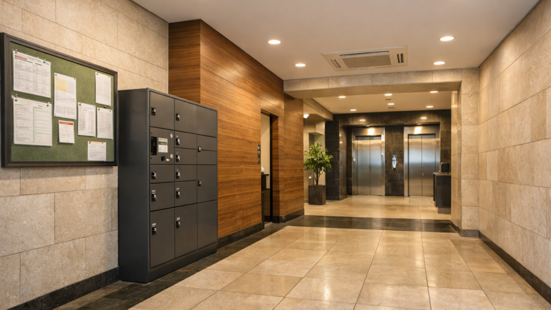 「共用部設備」は、マンション売却の印象と価格にじわっと効く 