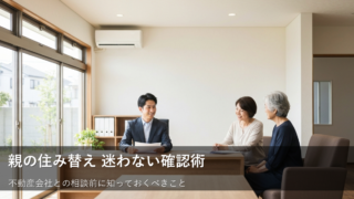 【元社長が教える】親の住み替え、不動産会社に任せる前に確認すべき5つのこと 