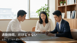 「通勤時間」だけで不動産を決めていませんか？ 実は盲点となる確認ポイント 