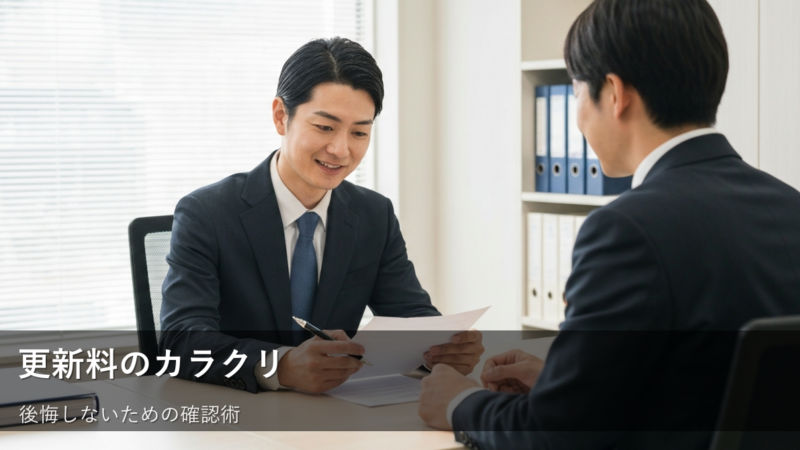 賃貸契約更新料、あなたはいくら払いますか? 知っておきたい仕組みと確認のポイント