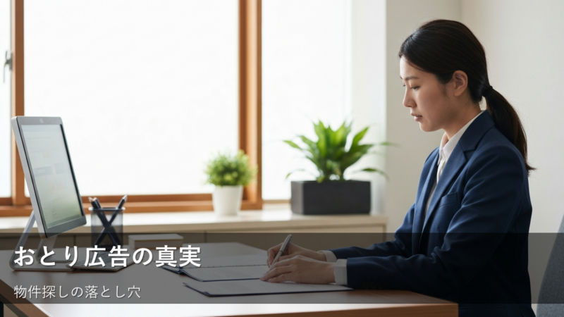 「おとり広告」に騙されないために知っておきたい不動産会社の本音