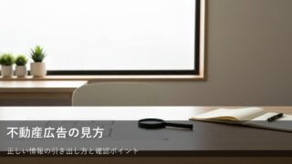 不動産広告の「情報」をどこまで信じるか？失敗しない物件選びの確認術 