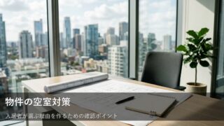 空室が続く物件でまず見直すべきこと：入居者視点の「小さな不便」を解消する 