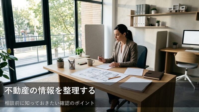 なぜ不動産の情報は分かりにくいのか?失敗しないための「情報の整理術」