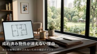 不動産サイトで「成約済み」物件が掲載され続ける理由とトラブルを防ぐ確認のコツ 