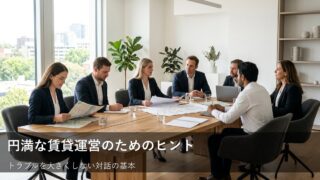 賃貸トラブルを防ぐために知っておきたい、入居者対応の基本原則