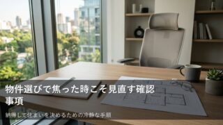 「今すぐ決めないと他の方が…」急かされた時に立ち止まって確認すべき3つの事実