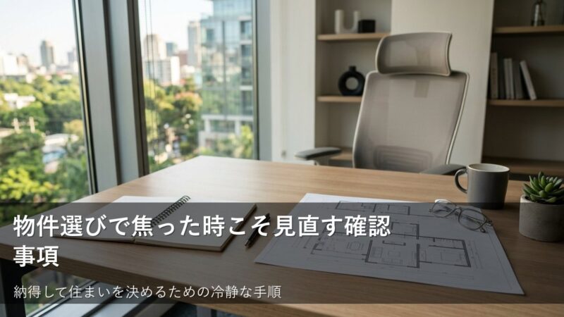 「今すぐ決めないと他の方が…」急かされた時に立ち止まって確認すべき3つの事実 