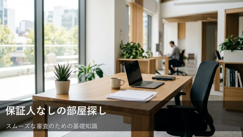 保証人なしで部屋を借りる前に知っておくべきこと――審査と保証会社の仕組み