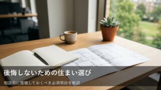失敗しない住まい選びのために。不動産会社へ行く前に準備しておくべきチェックリスト 