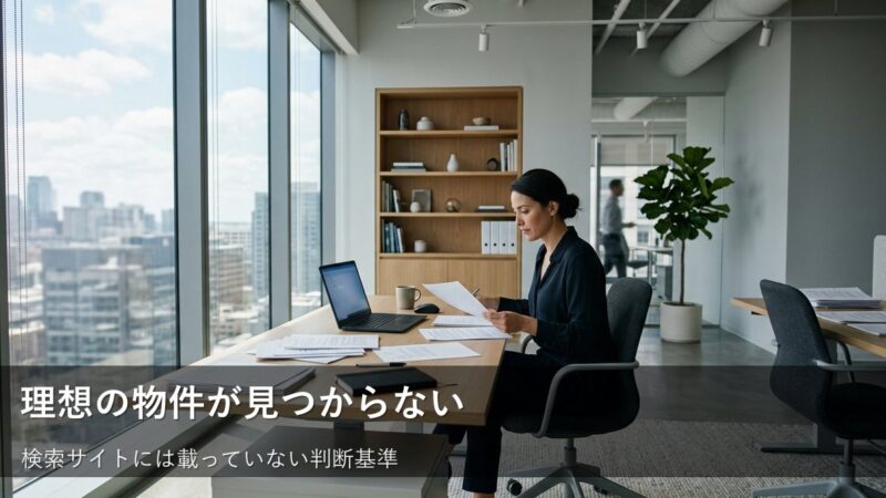 賃貸サイトの検索結果を鵜呑みにしない—不動産会社へ行く前に知っておくべき情報の裏側 